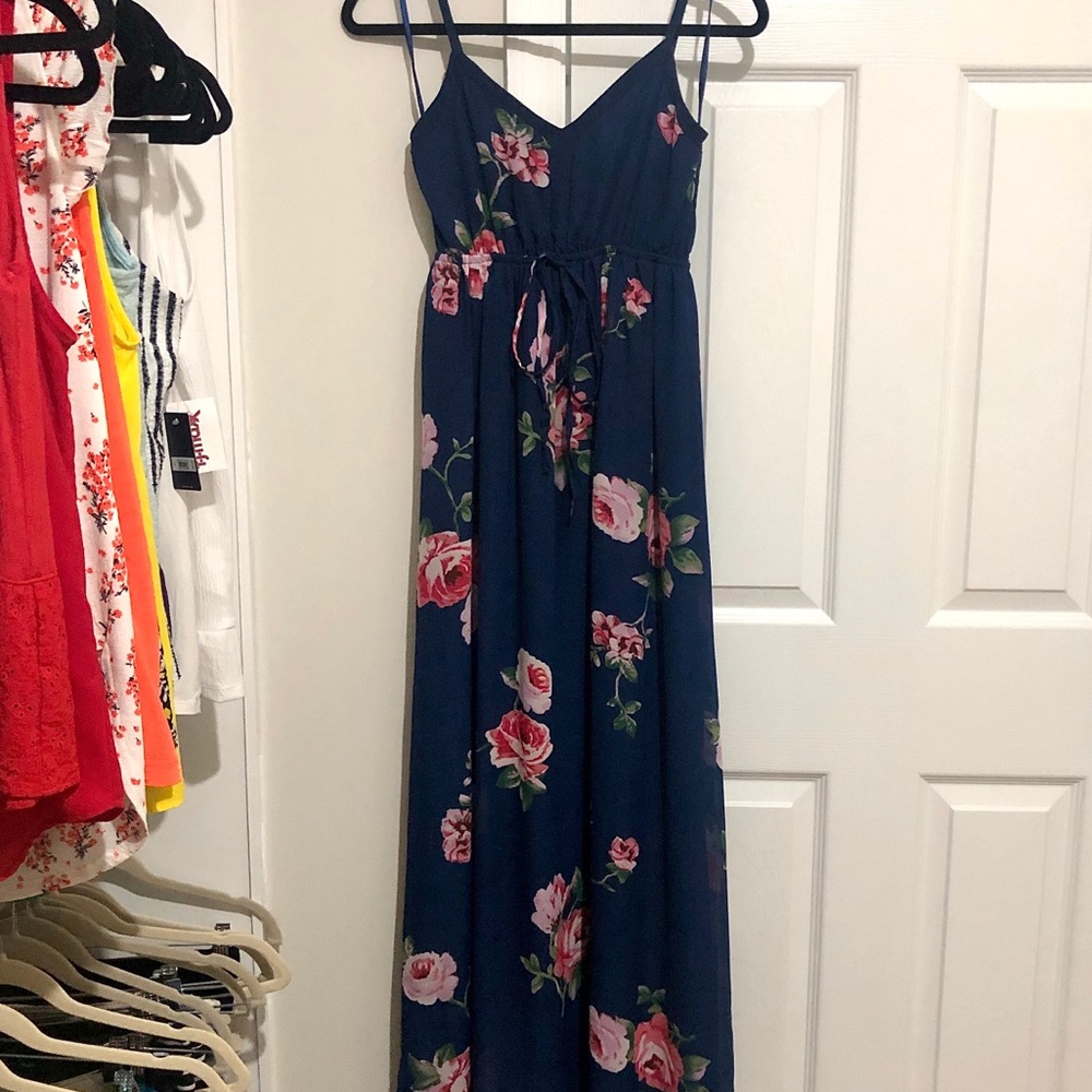 Floral maxi dress